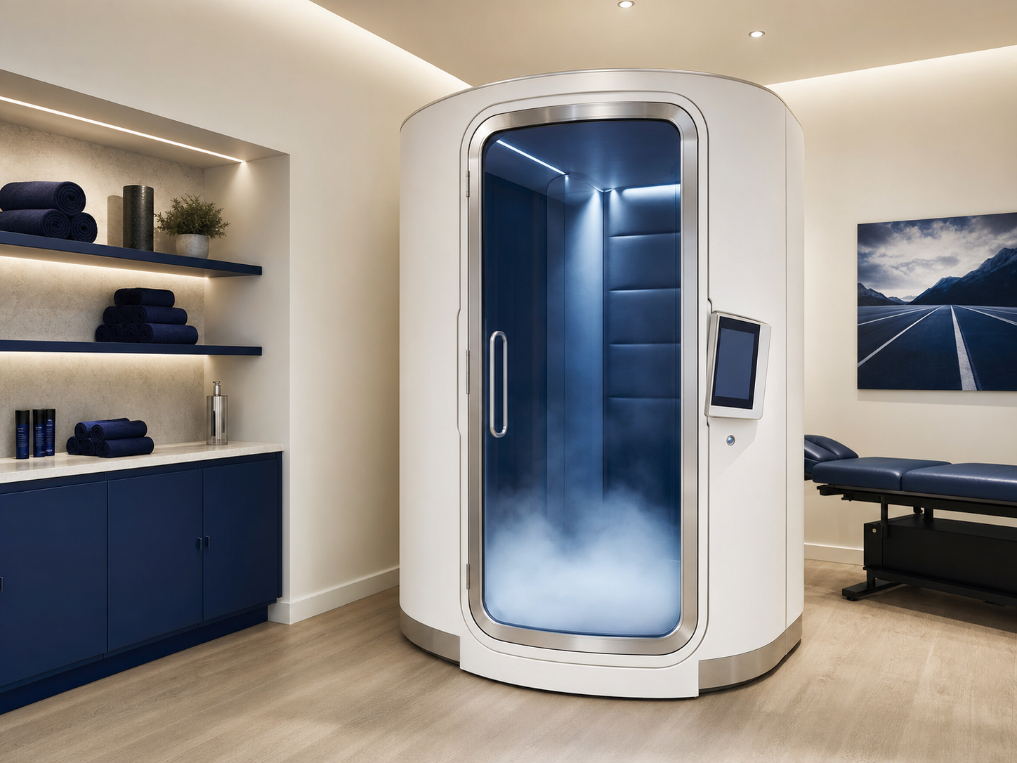 PulseFlex Clinical Whole-Body Cryotherapy Recovery System – Strukmyer, Made in USA