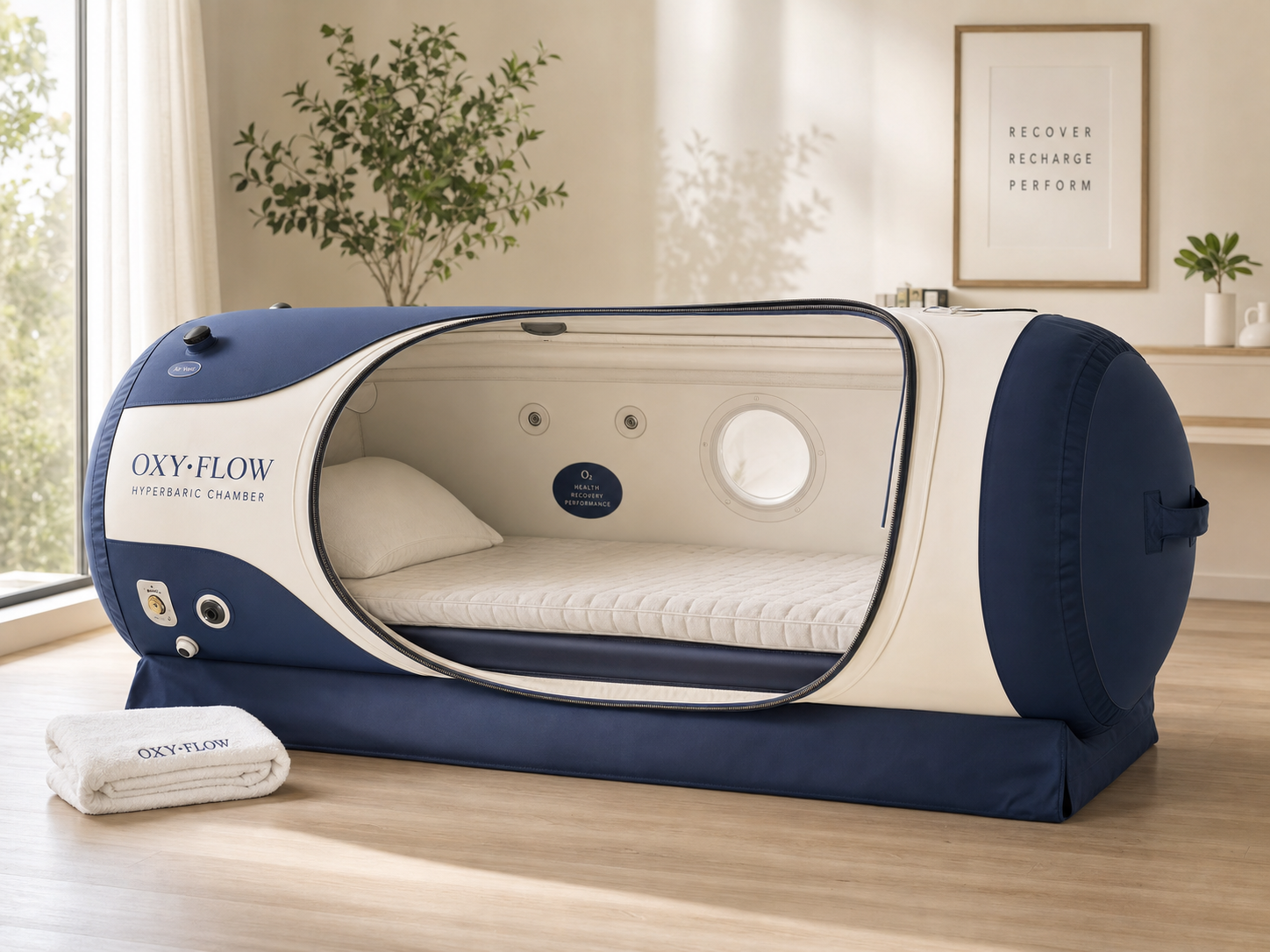 Strukmyer Portable Soft-Shell Hyperbaric Oxygen Chamber – Strukmyer, Made in USA
