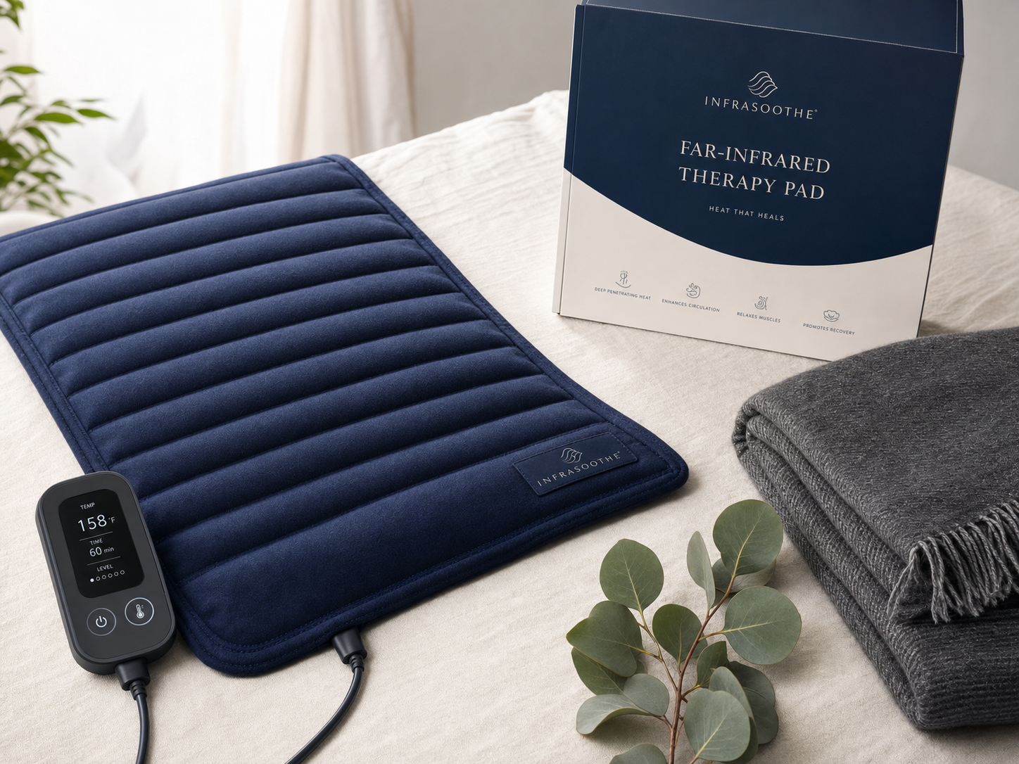 PulseFlex Pro Far-Infrared Pain Therapy Pad – Strukmyer, Made in USA