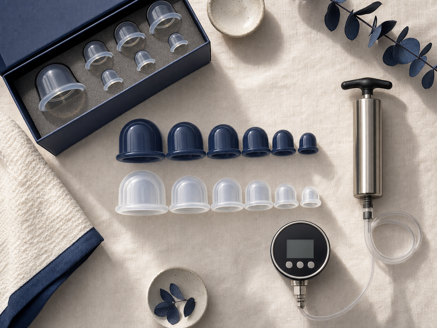 FlowFit Professional Silicone Cupping Therapy Set – Strukmyer, Made in USA